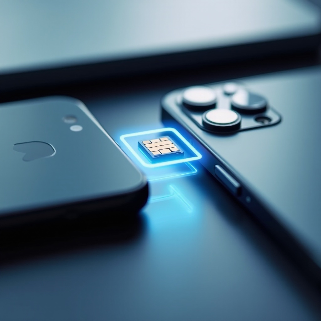 how to set up esim from android to iphone