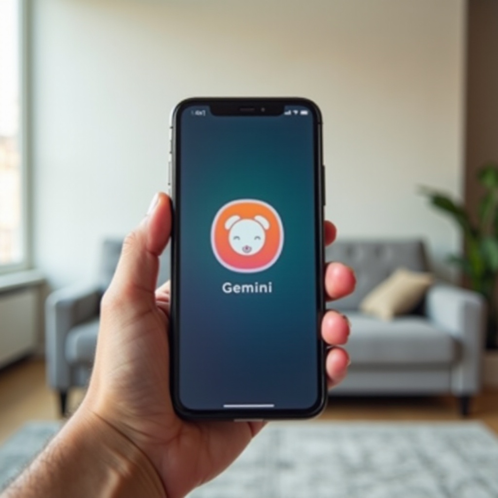 delete gemini from my phone