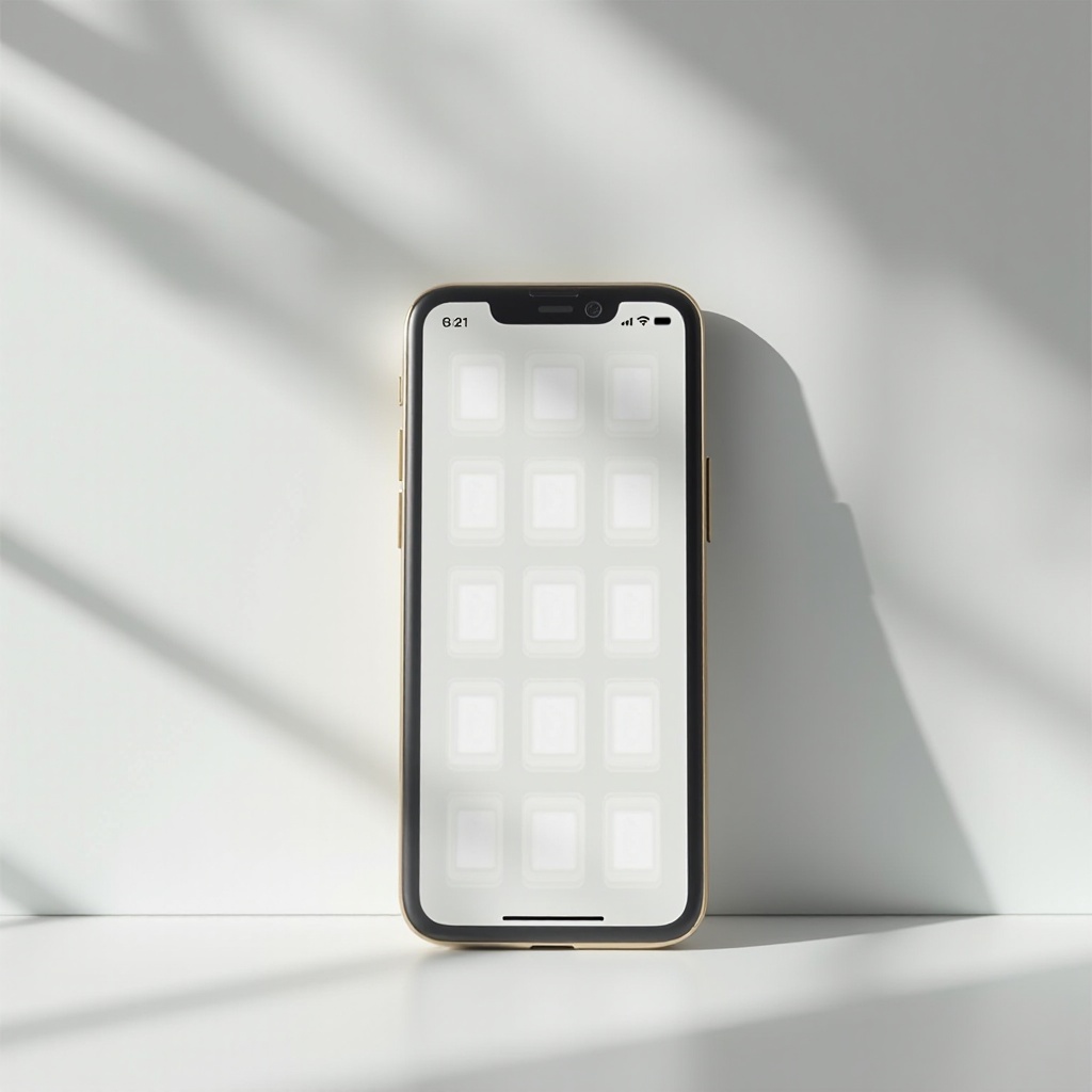 blank icons for iphone