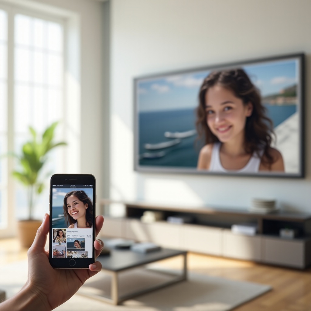 how to upload photos to samsung frame tv from iphone