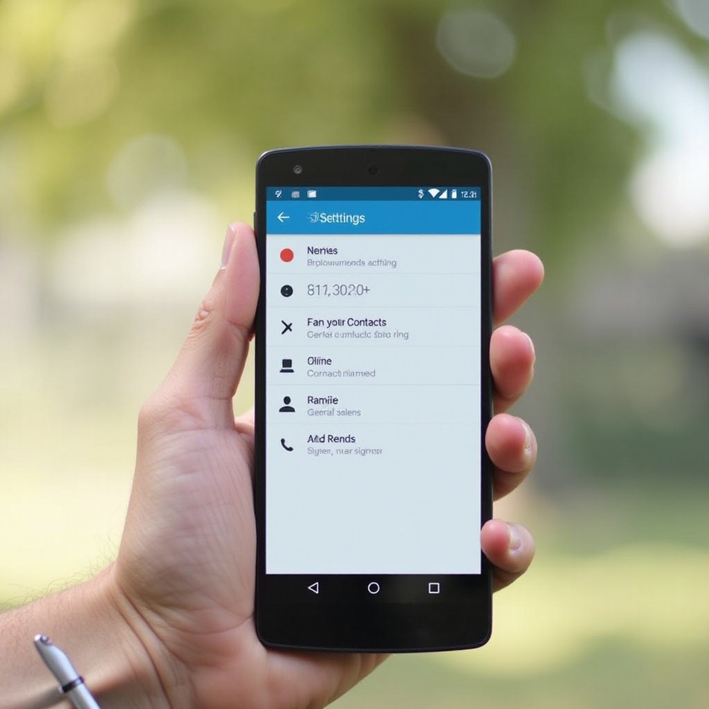 how to set certain contacts to ring on silent android