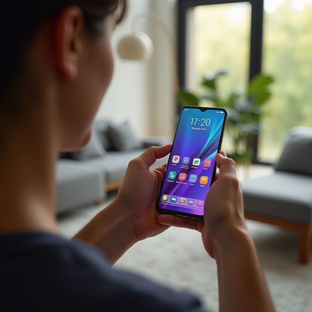 samsung app drawer vertical scroll