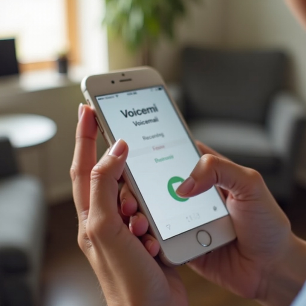 how to send a voicemail from iphone