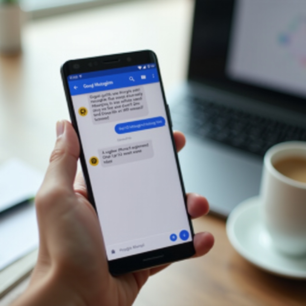 google messages update removes convenient sim selector for dual-sim users