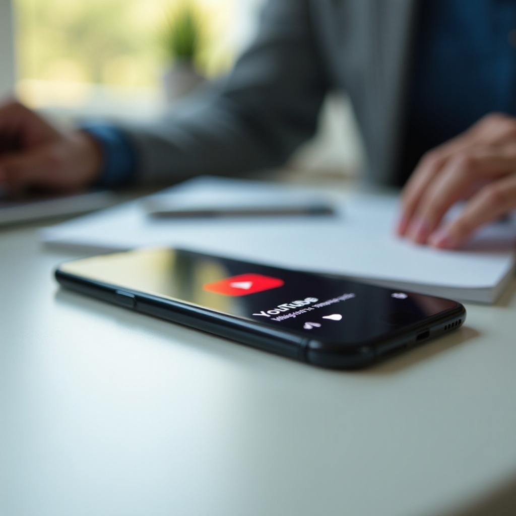 youtube starts playing by itself iphone