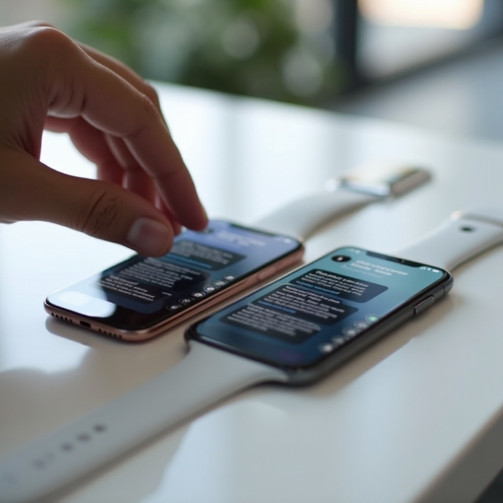 how to delete messages on apple watch from iphone