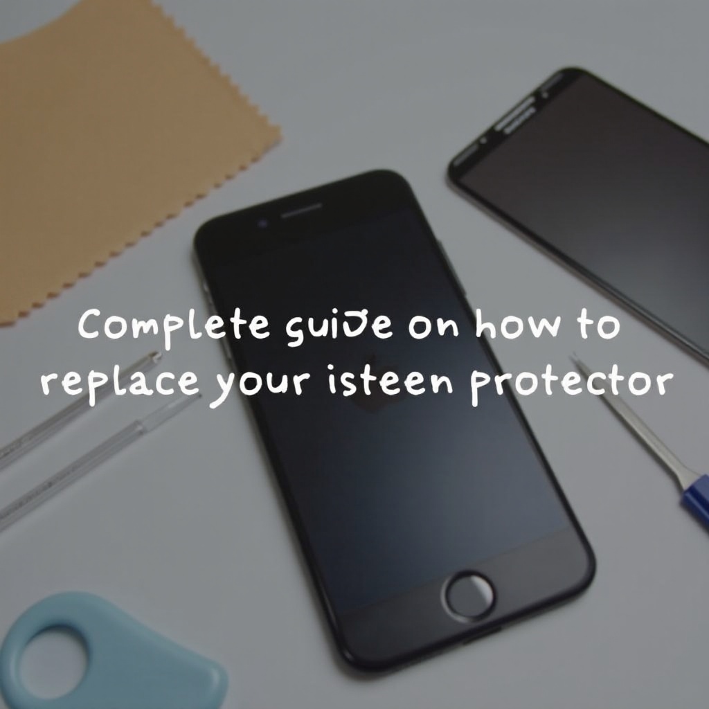 how to replace iphone screen protector