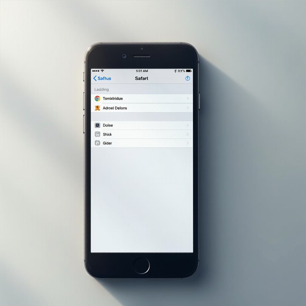 remove safari from iphone