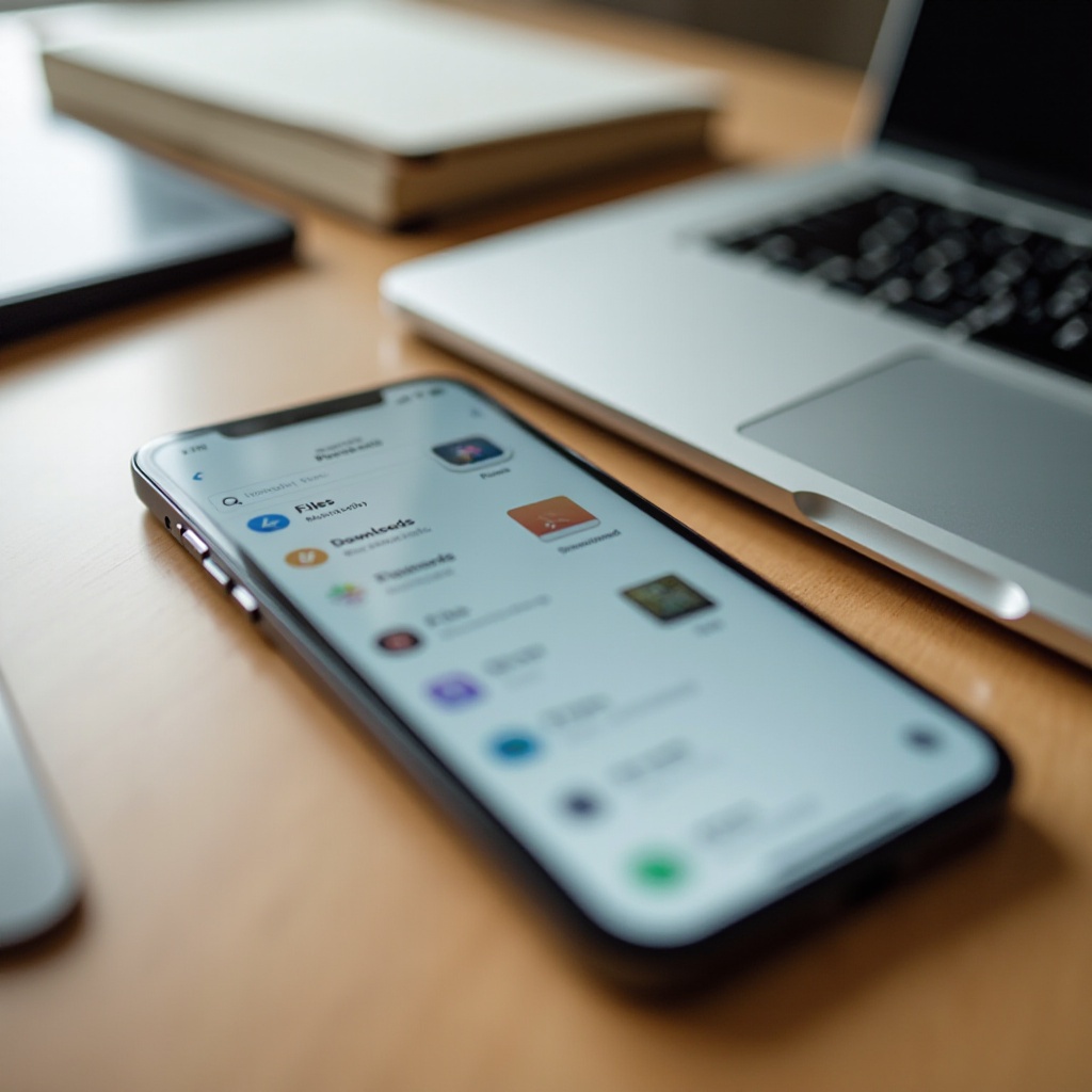 where to find downloads on an iphone