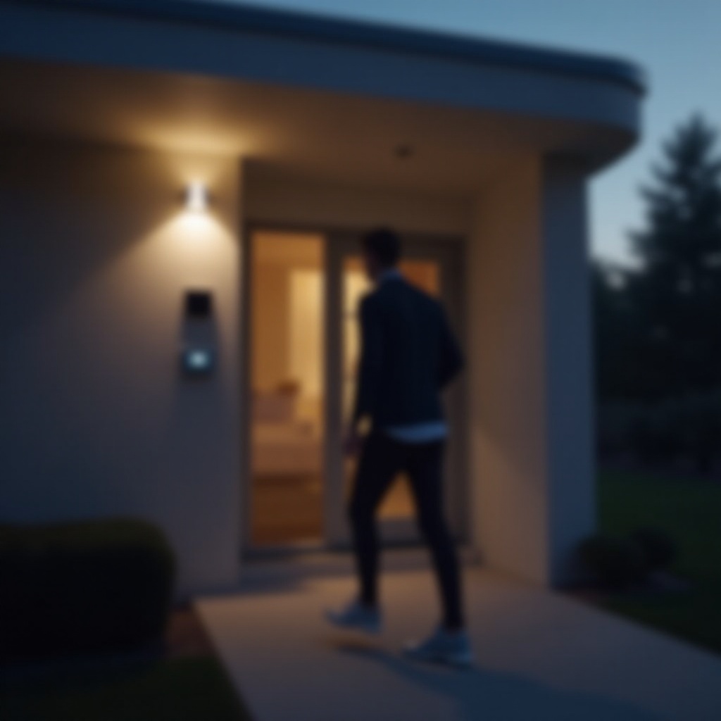 will blink disarm with iphone near