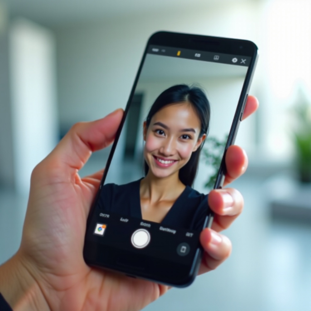 how to turn off inverted camera on android