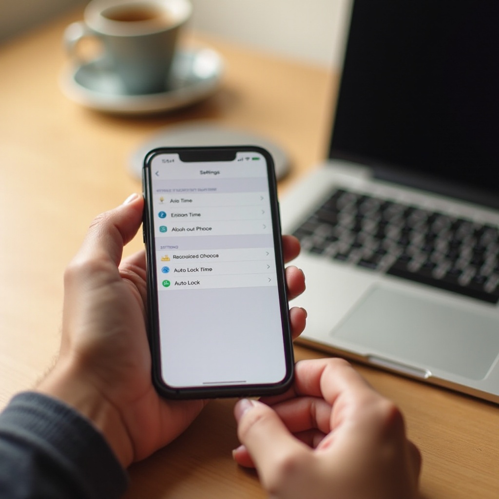 auto lock feature on iphone