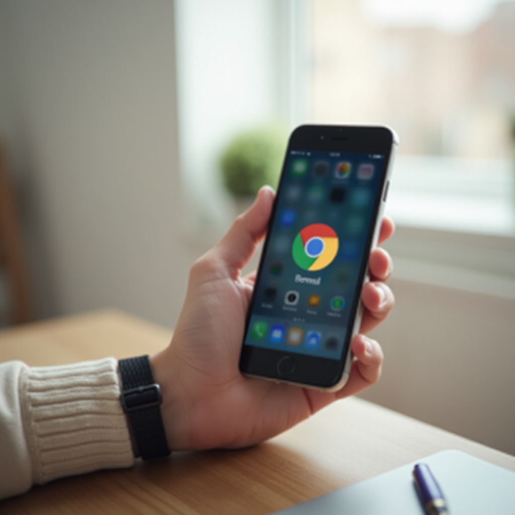 how to get chrome icon on phone