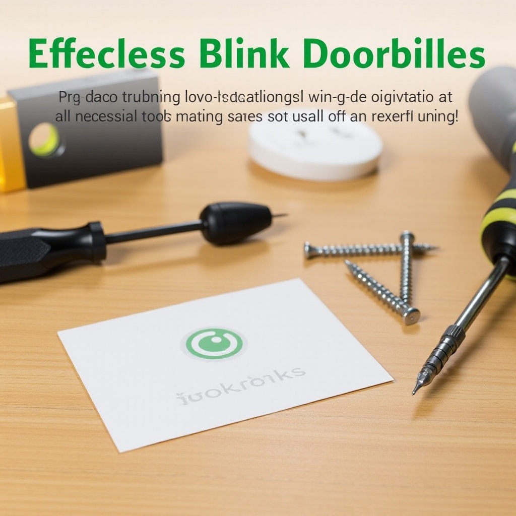 blink doorbell installation instructions