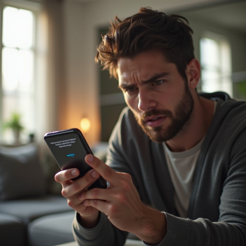 samsung update failed