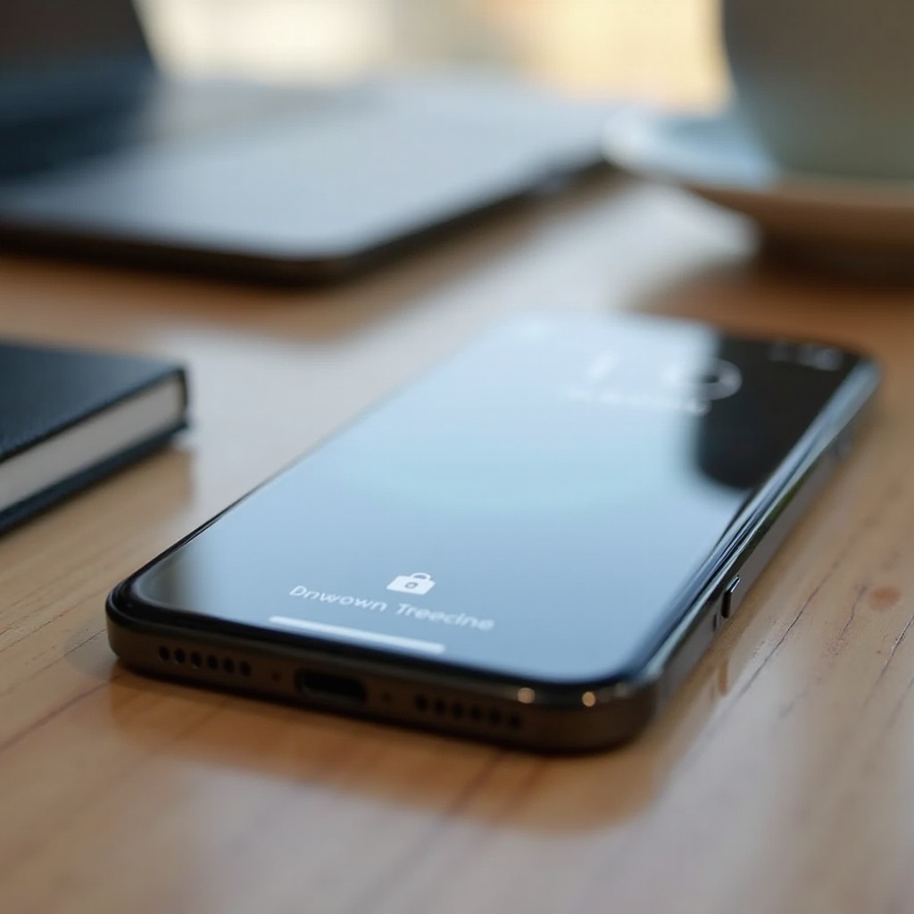 can you lock your screen on iphone