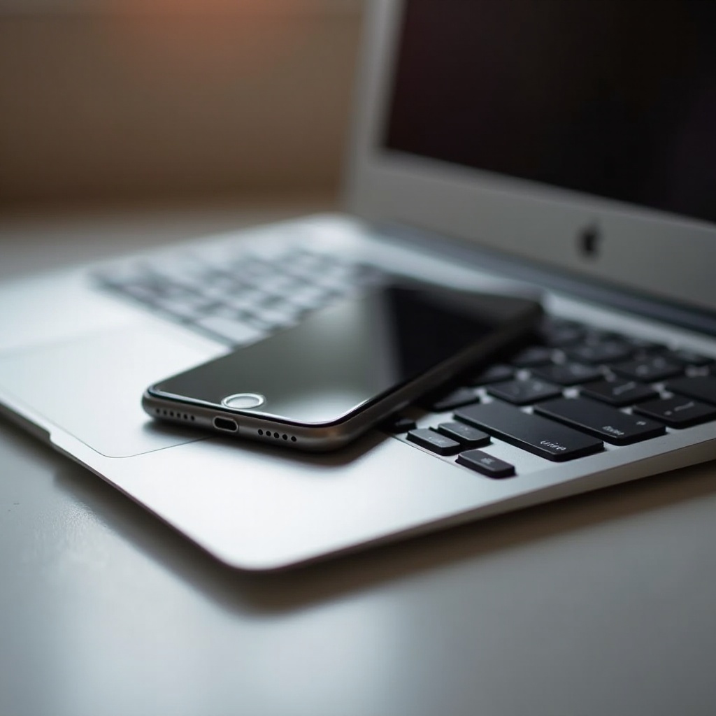 use macbook keyboard on iphone