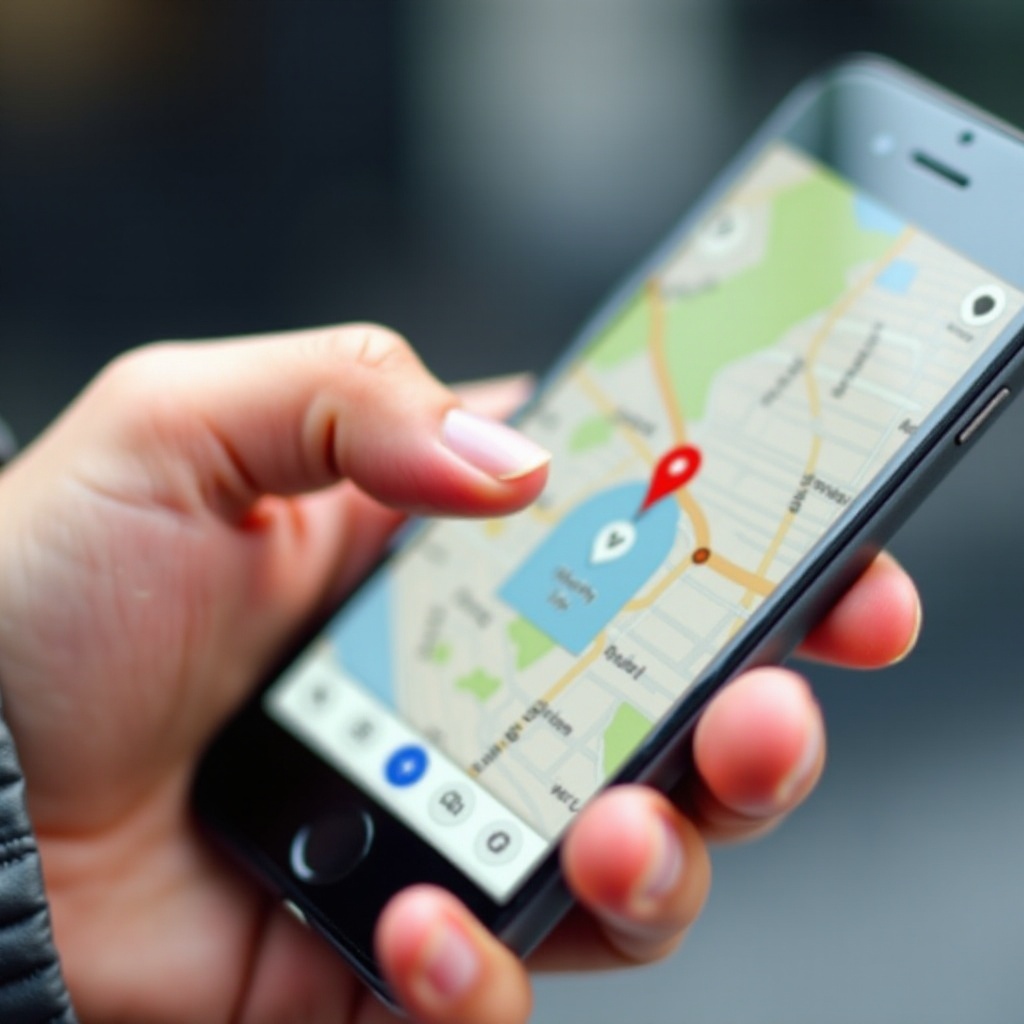 how to drop a pin from iphone