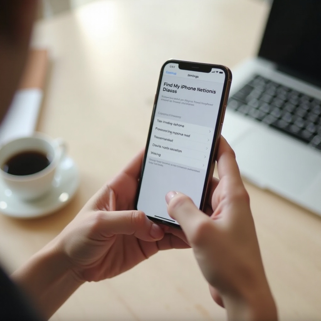 how to turn off find my iphone alert