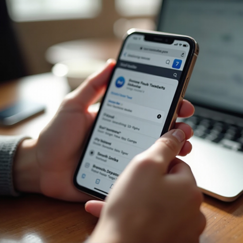 turn on javascript to keep searching safari iphone