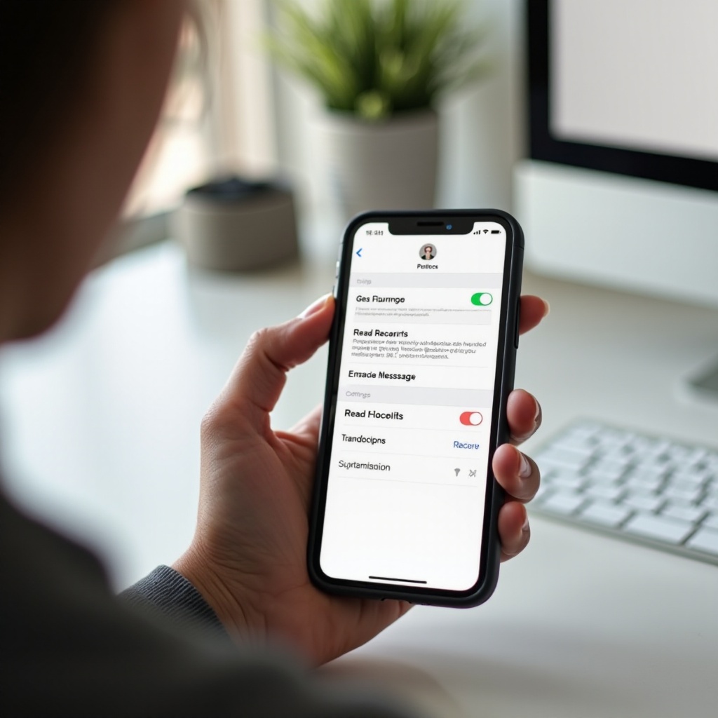 turn off read receipts rcs iphone