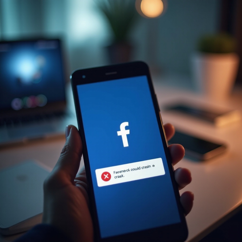 facebook keeps stopping on android