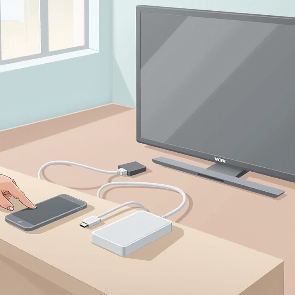 how to connect iphone to hdmi tv