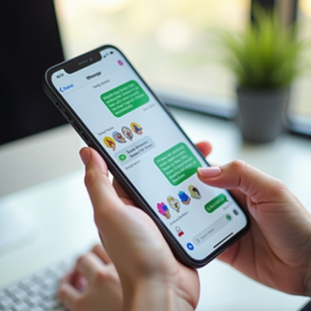 deleting stickers on iphone