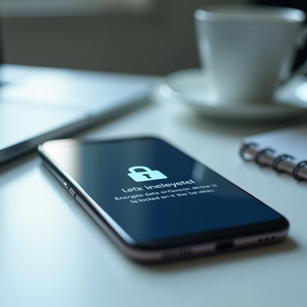 google your encrypted data is locked on this device