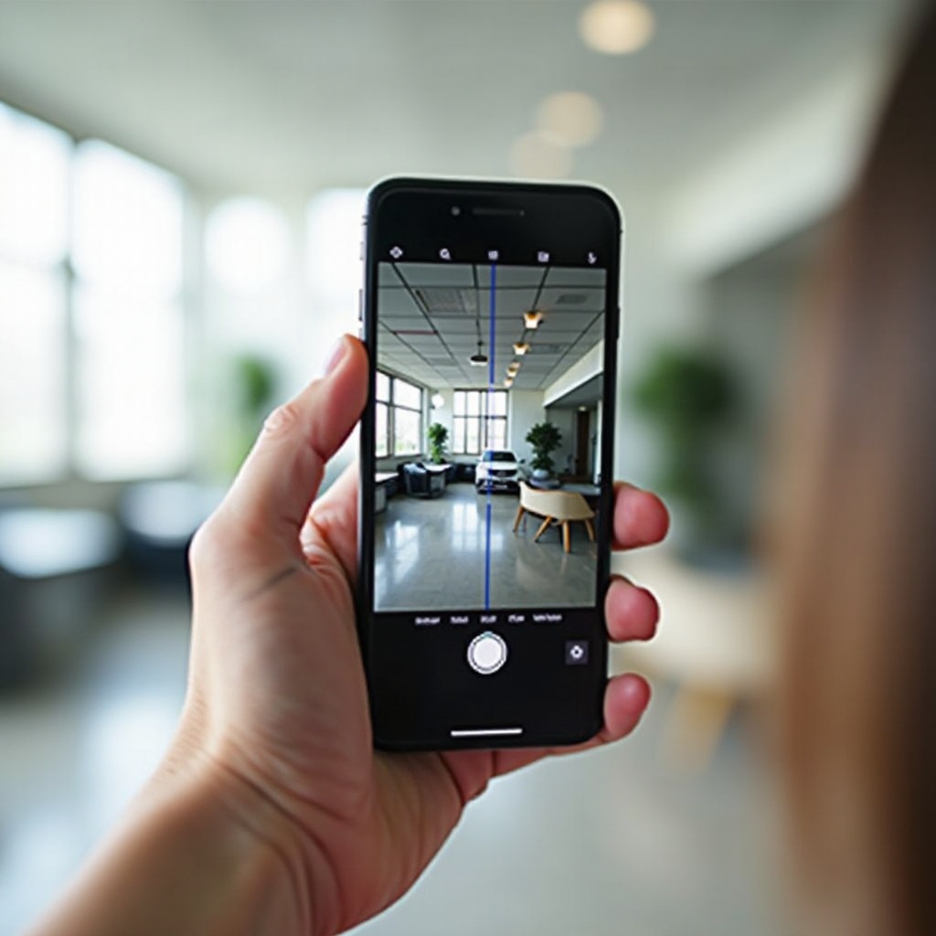 how to get the grid on camera