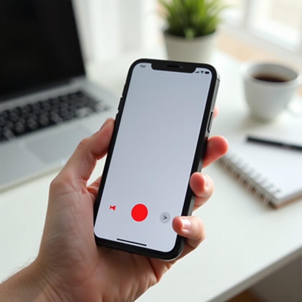 how to do a voice note on iphone