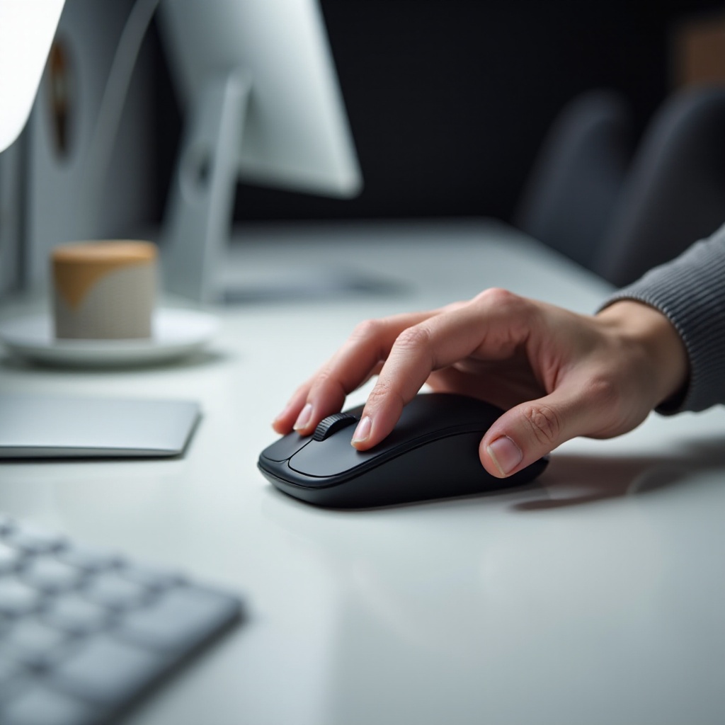 how to change a mouse